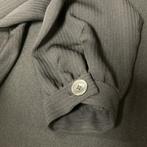 Harve Bernard Black Ribbed Blazer Jacket Coat 18W - Picture 9 of 12